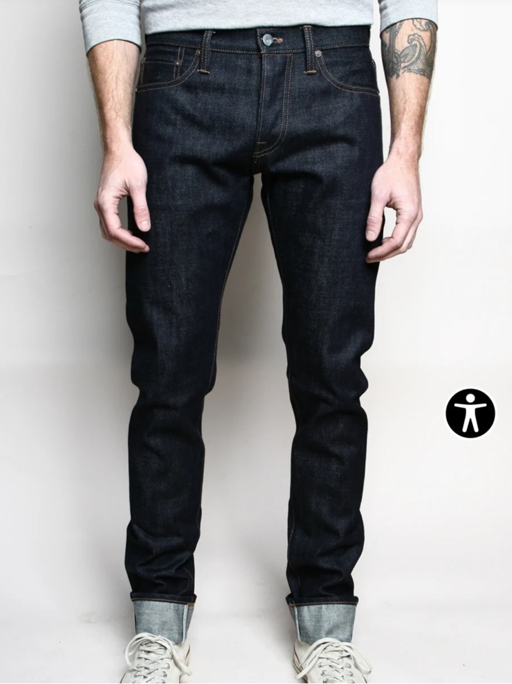 Rogue Territory Men’s RGT SK 15oz Indigo Selvedge Japanese Denim Jeans